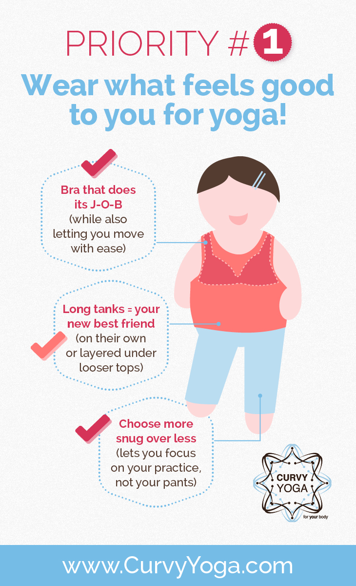 What to Wear to Your First Yoga Class - Curvy Yoga